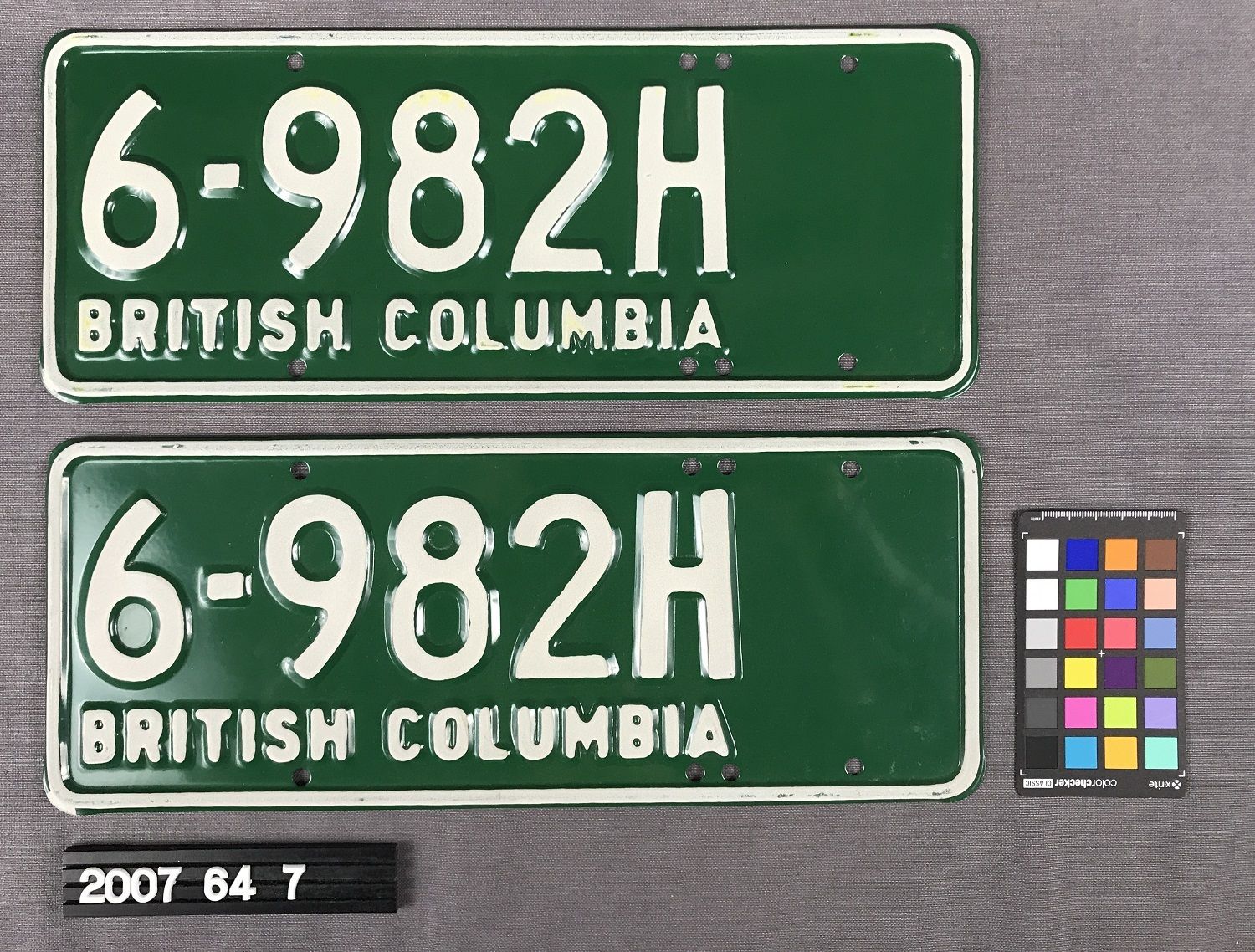 Image representing Plate, Licence.