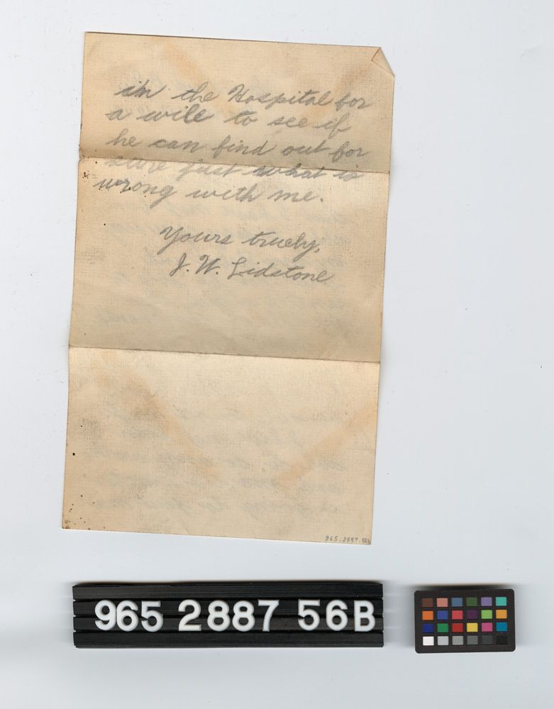 Image representing letter.