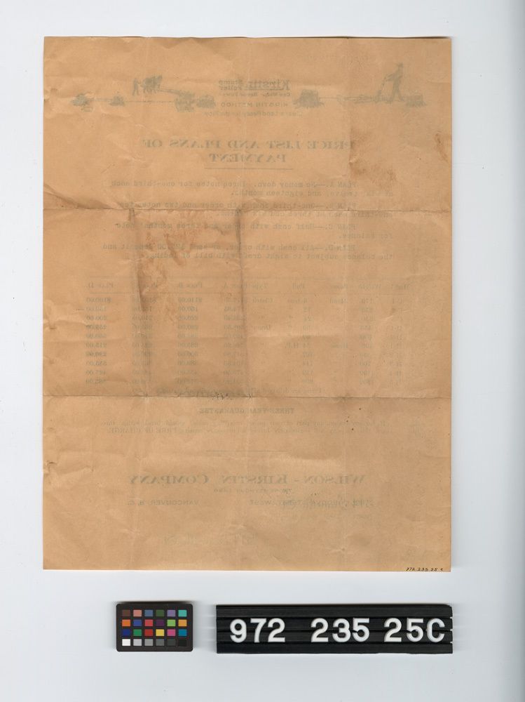 Image representing Pricelist.