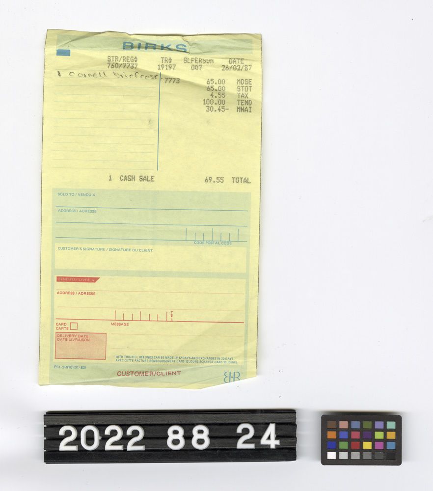 Image représentant Receipt