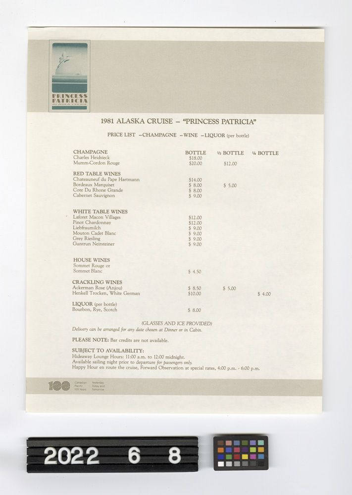 Image représentant Pricelist