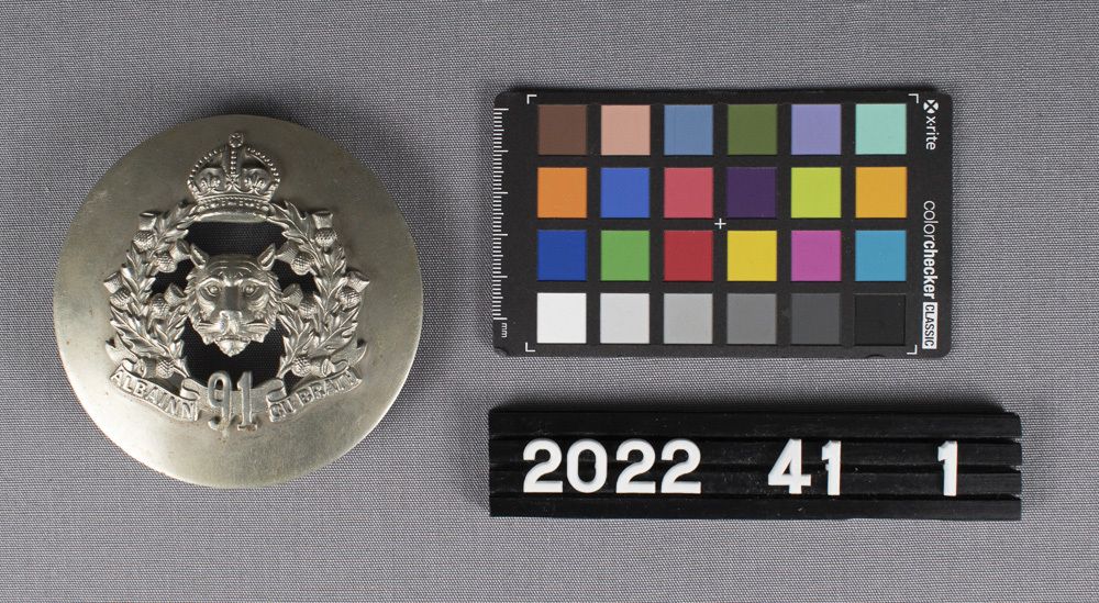 Image representing Brooch, Plaid.