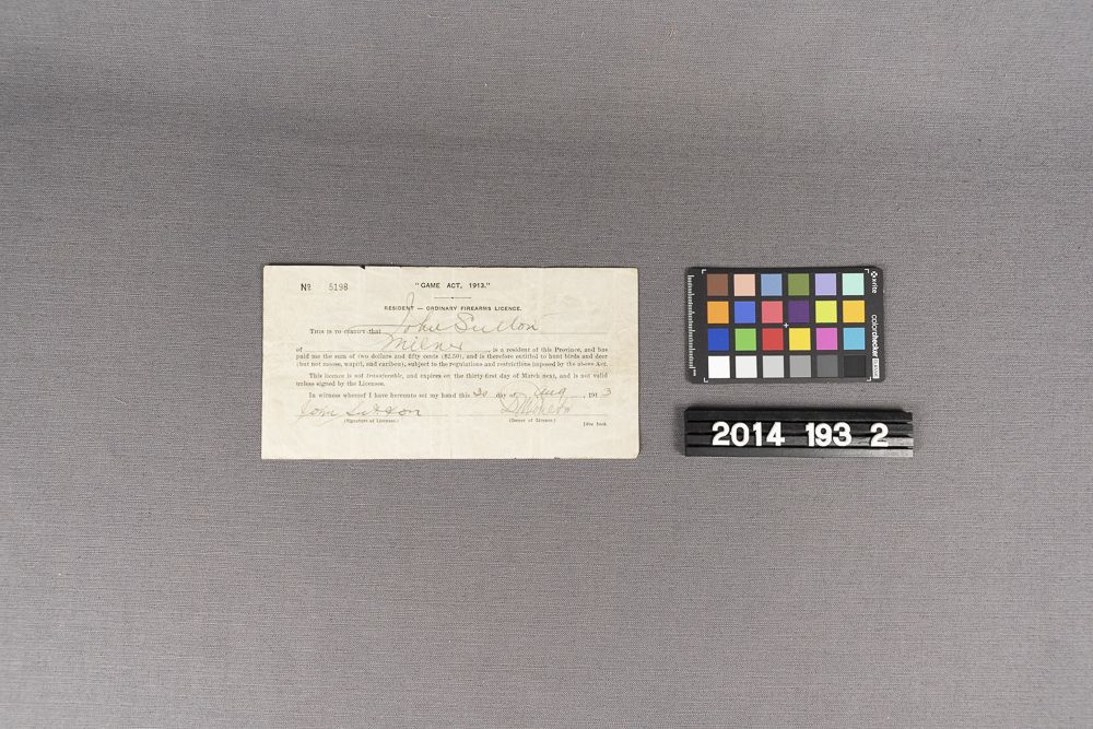 Image représentant Licence, Firearms