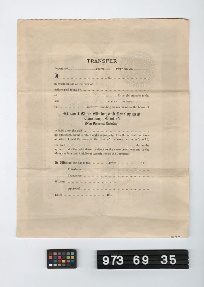 Image representing stock certificate.