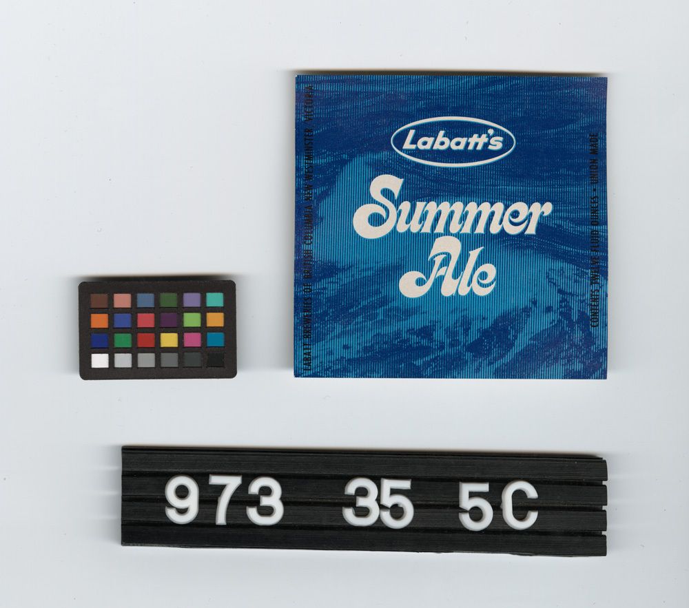 Image representing beer bottle label.