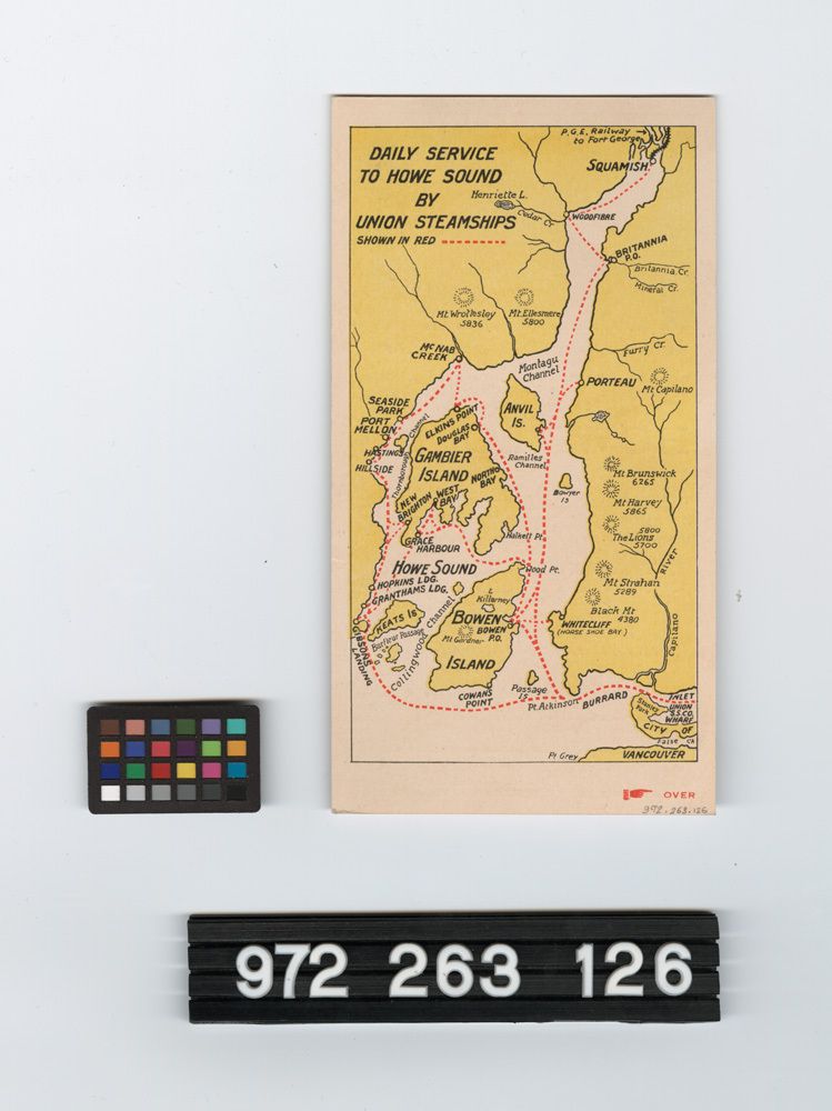 Image representing steamship brochure.