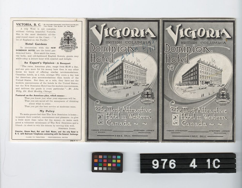 Image representing advertising booklet.