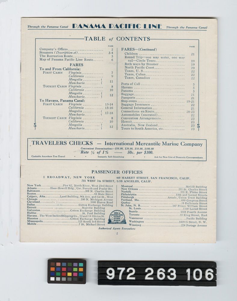 Image représentant Brochure, Steamship