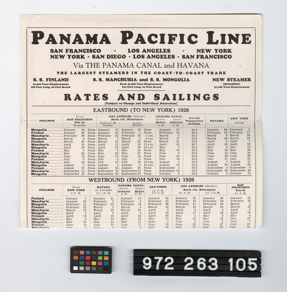 Image représentant Brochure, Steamship