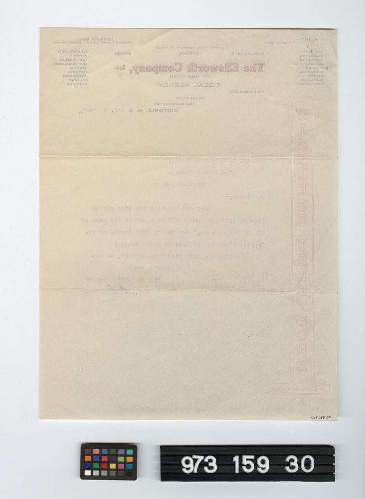 Image representing letter.