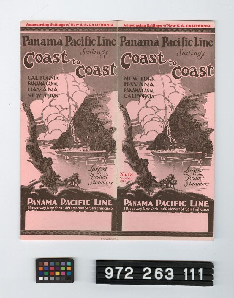 Image représentant steamship brochure