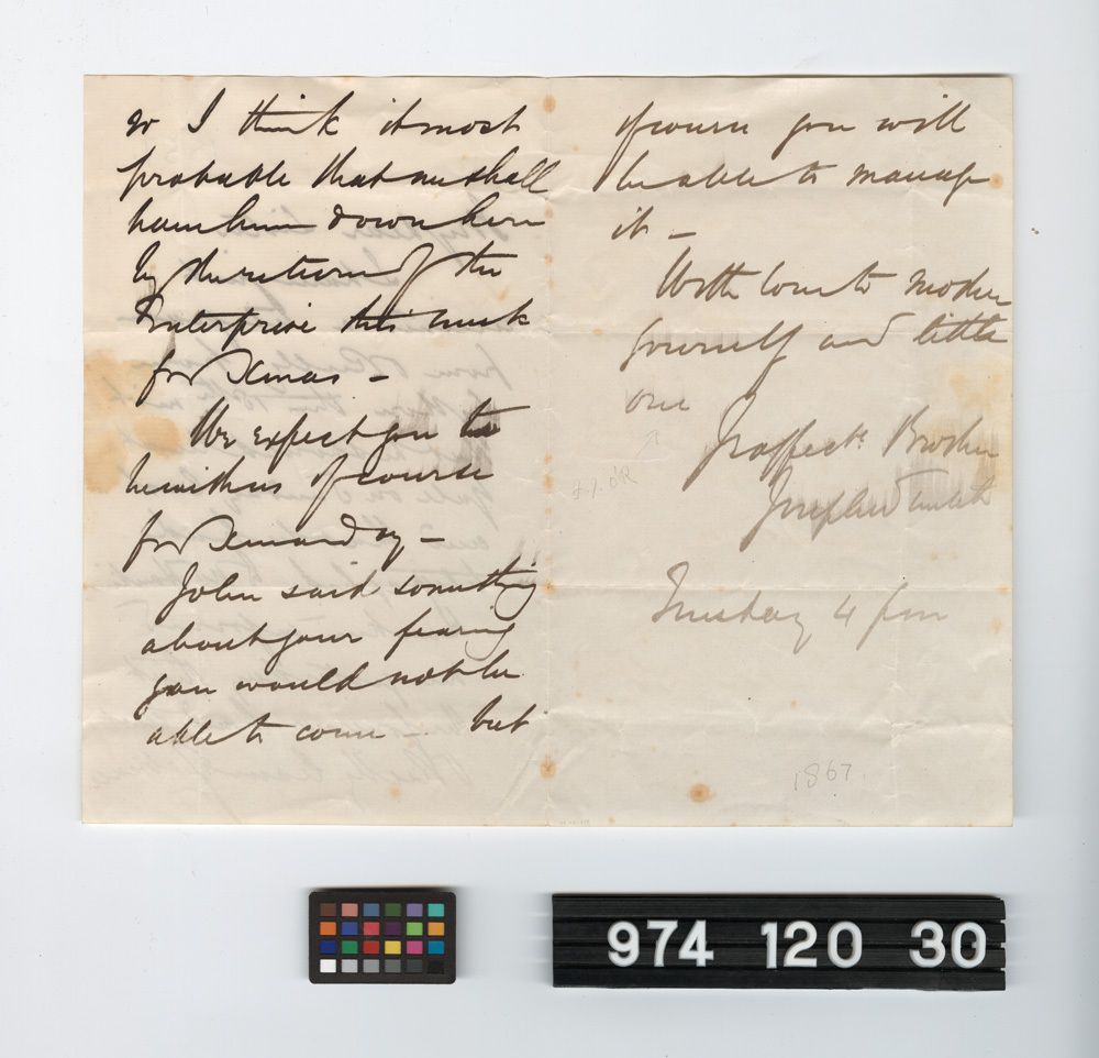 Image representing letter.