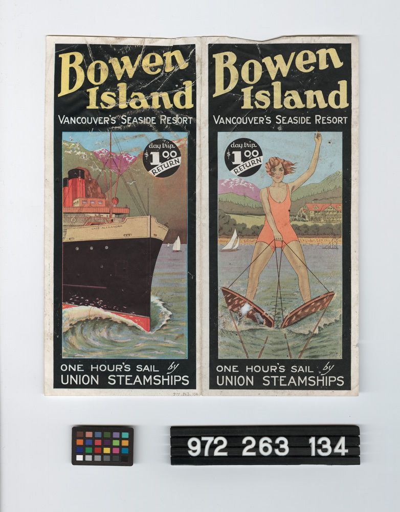 Image representing steamship brochure.