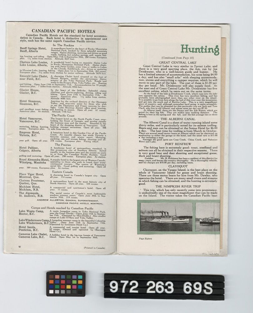 Image representing travel booklet.