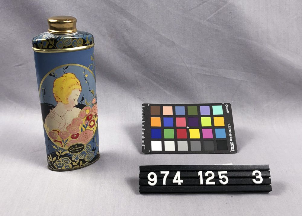 Image representing Tin, Talcum Powder.