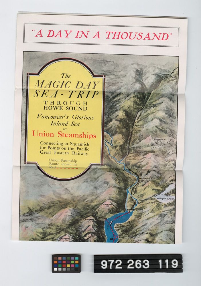 Image representing steamship brochure.