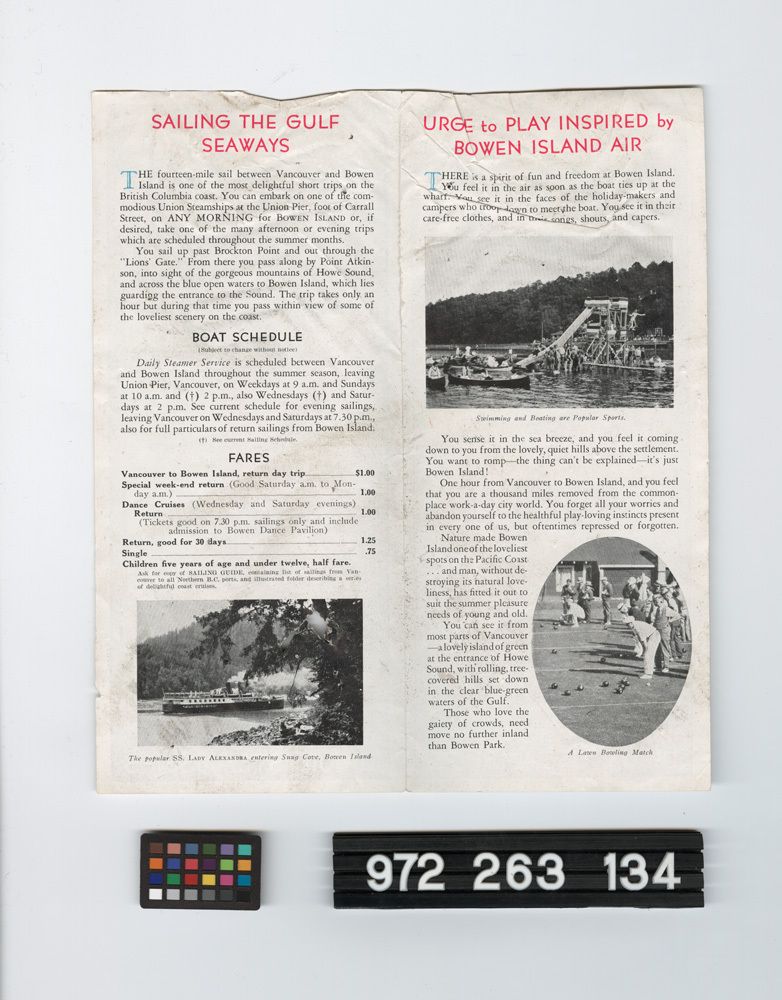 Image représentant steamship brochure