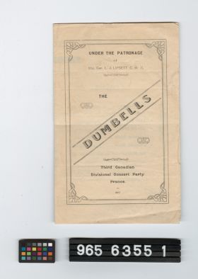 Image representing theatre programme.