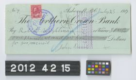 Image representing Cheque.