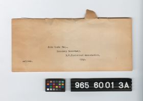 Image representing letter.