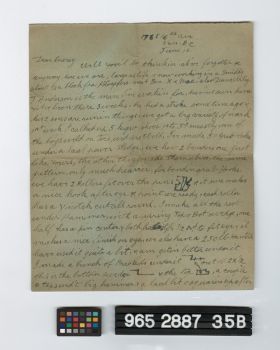 Image representing letter.