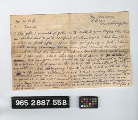 Image representing letter.