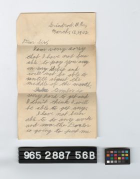 Image representing letter.