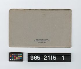 Image representing souvenir booklet.