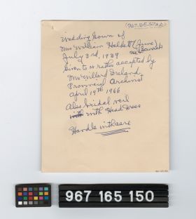 Image representing invitation, wedding.