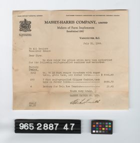 Image representing letter.