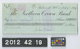 Image representing Cheque.