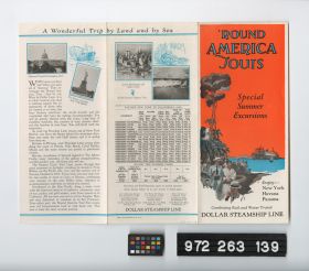 Image representing steamship brochure.