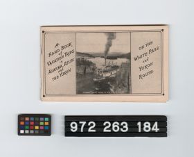 Image representing railroad brochure.