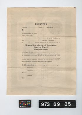 Image representing stock certificate.