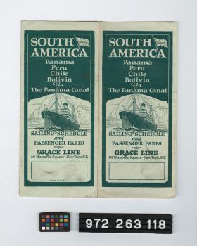 Image representing steamship brochure.