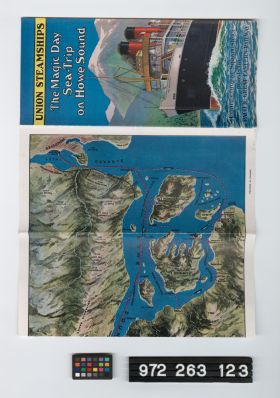 Image representing steamship brochure.