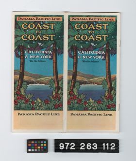 Image representing steamship brochure.