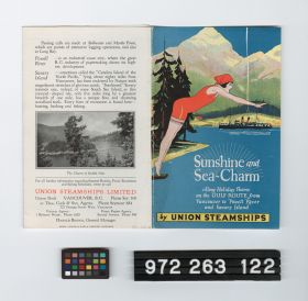 Image representing steamship brochure.