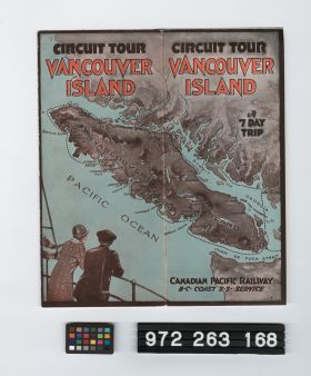 Image representing railroad brochure.