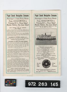 Image representing steamship brochure.