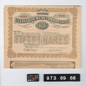 Image representing stock certificate.