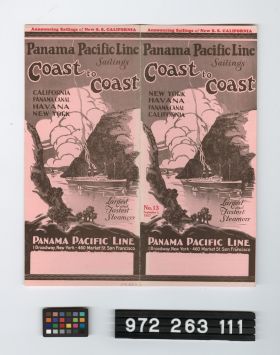 Image representing steamship brochure.