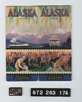 Image representing railroad brochure.