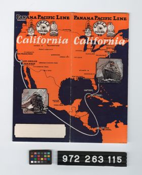 Image representing steamship brochure.