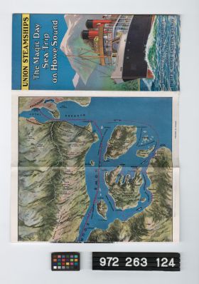 Image representing steamship brochure.