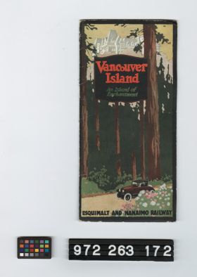 Image representing railroad brochure.