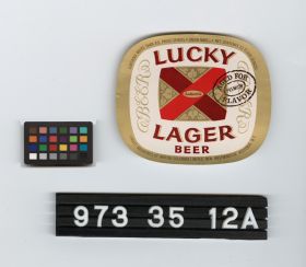 Image representing beer bottle label.