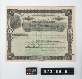 Image representing stock certificate.