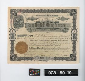 Image representing stock certificate.