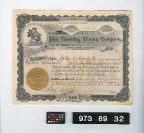 Image representing stock certificate.